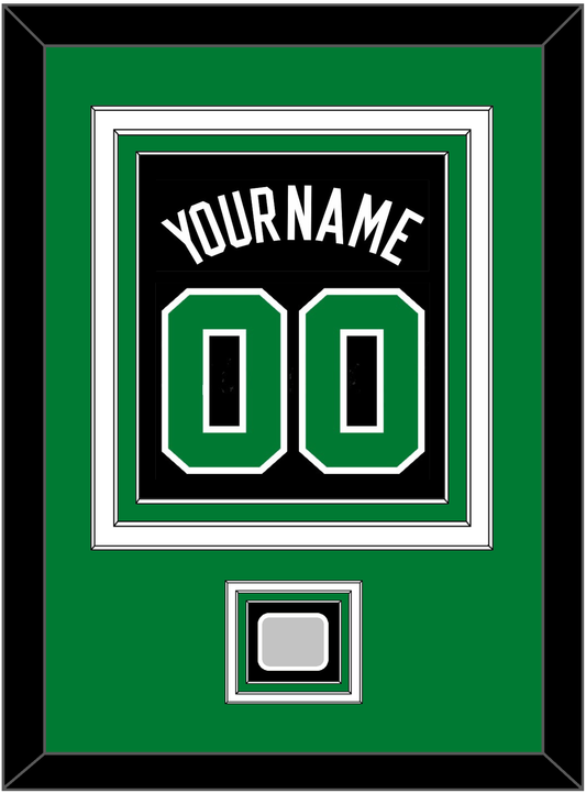 Boston Name & Number With Trophy Patch - Black Statement - Premier Tier 2