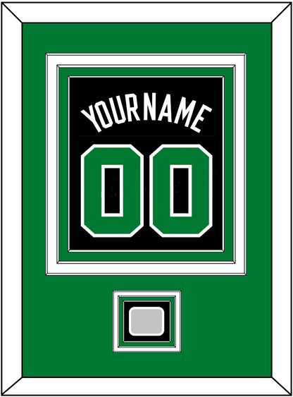 Boston Name & Number With Finals Patch - Black Statement - Premier Tier 2
