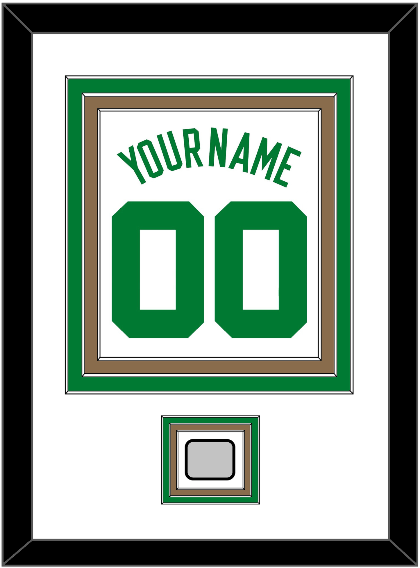 Boston Name & Number With Champions Patch - Home White (1972-2018) - Premier Tier 1