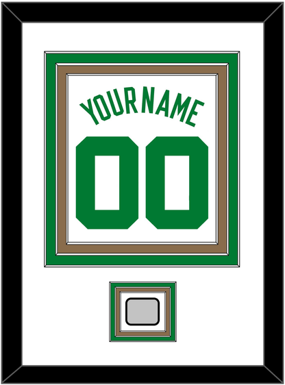 Boston Name & Number With Champions Patch - Home White (1972-2018) - Premier Tier 1