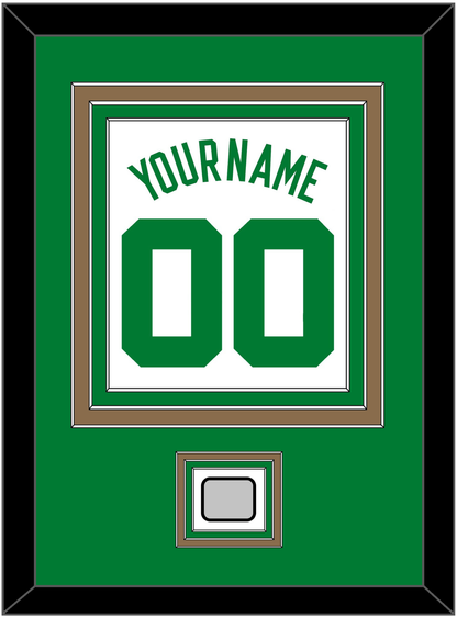 Boston Name & Number With Trophy Patch - Home White (1972-2018) - Premier Tier 2