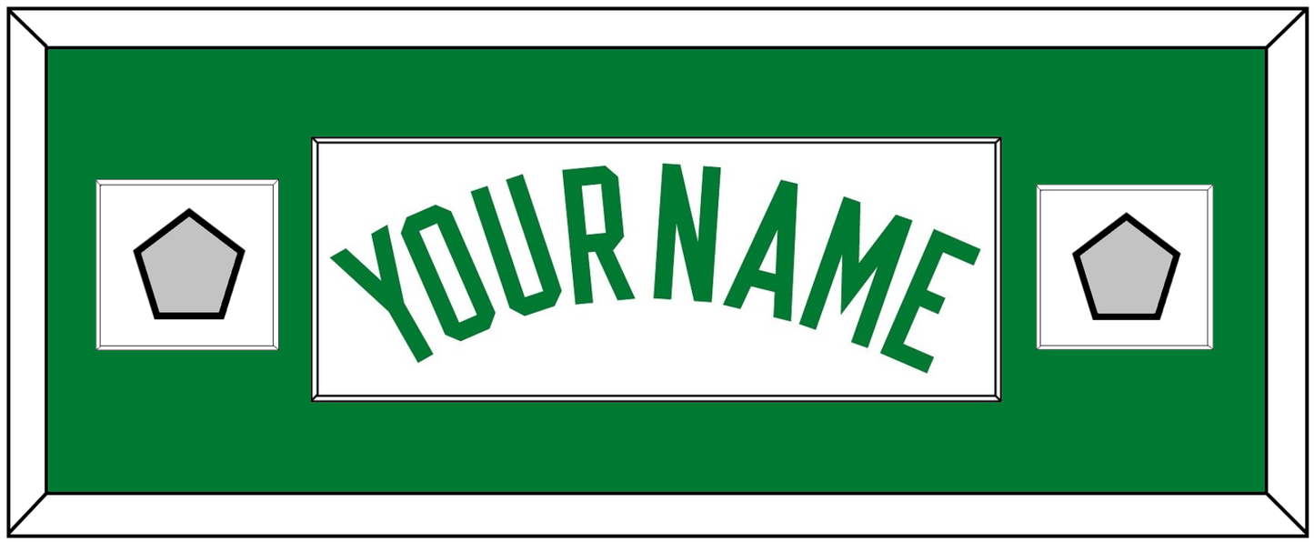 Boston Name & 2 Trophy Patches - Home White (1972-2018) - Essential Tier 2
