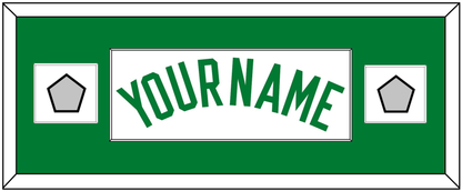Boston Name & 2 Trophy Patches - Home White (1972-2018) - Essential Tier 2