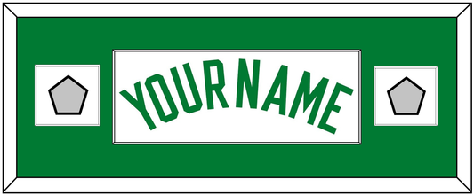 Boston Name & 2 Trophy Patches - Home White (1972-2018) - Essential Tier 2