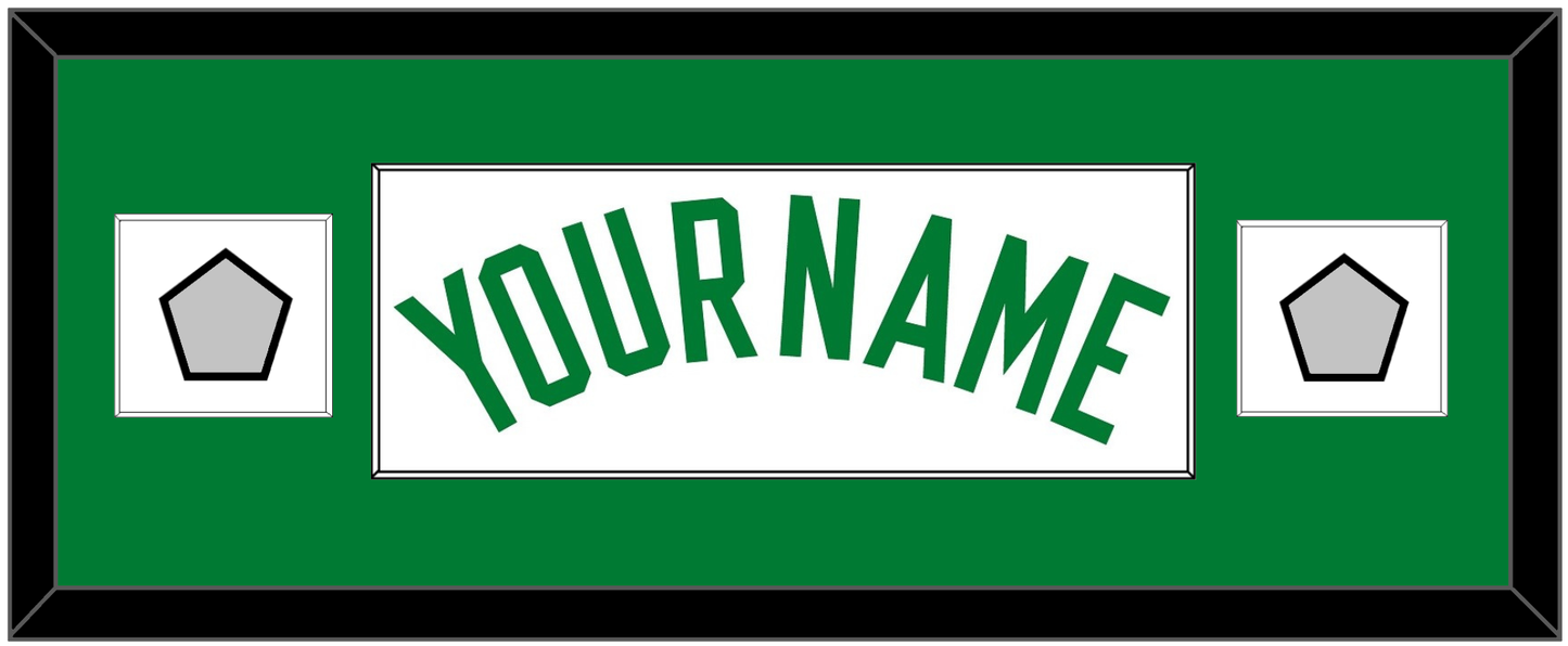 Boston Name & 2 Trophy Patches - Home White (1972-2018) - Essential Tier 2