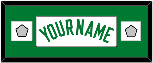 Boston Name & 2 Trophy Patches - Home White (1972-2018) - Essential Tier 2