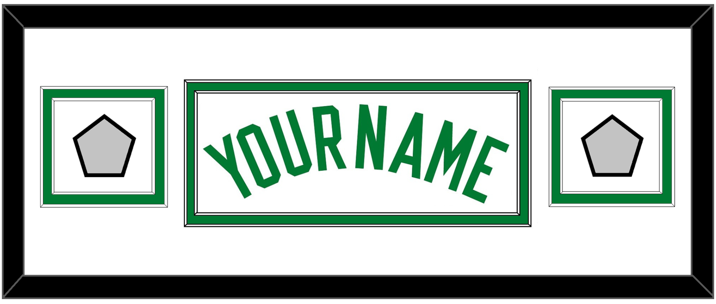 Boston Name & 2 Trophy Patches - Home White (1972-2018) - Signature Tier 2