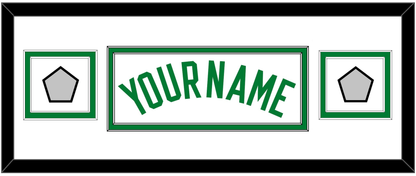Boston Name & 2 Trophy Patches - Home White (1972-2018) - Signature Tier 2
