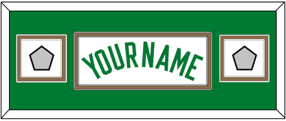 Boston Name & 2 Trophy Patches - Home White (1972-2018) - Signature Tier 4