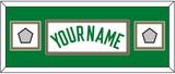 Boston Name & 2 Trophy Patches - Home White (1972-2018) - Double Mat 4