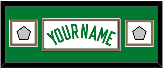 Boston Name & 2 Trophy Patches - Home White (1972-2018) - Signature Tier 4
