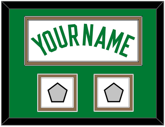 Boston Name & 2 Trophy Patches - Home White (1972-2018) - Signature Tier 3