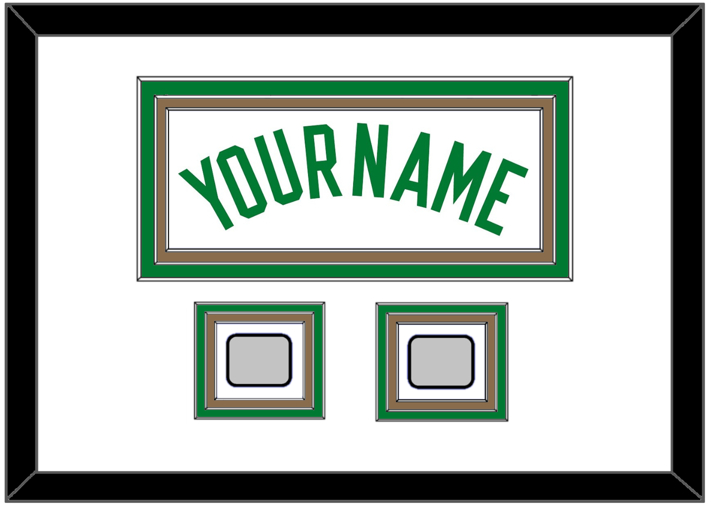Boston Name & 2 Trophy Patches - Home White (1972-2018) - Premier Tier 1
