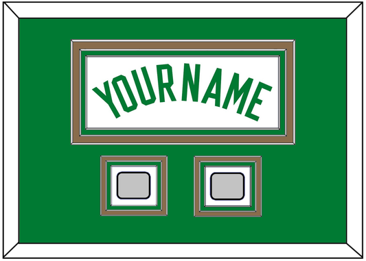 Boston Name & 2 Trophy Patches - Home White (1972-2018) - Premier Tier 3
