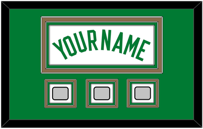 Boston Name & 3 Trophy Patches - Home White (1972-2018) - Premier Tier 2