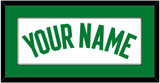 Boston Name - White Association - Single Mat 1