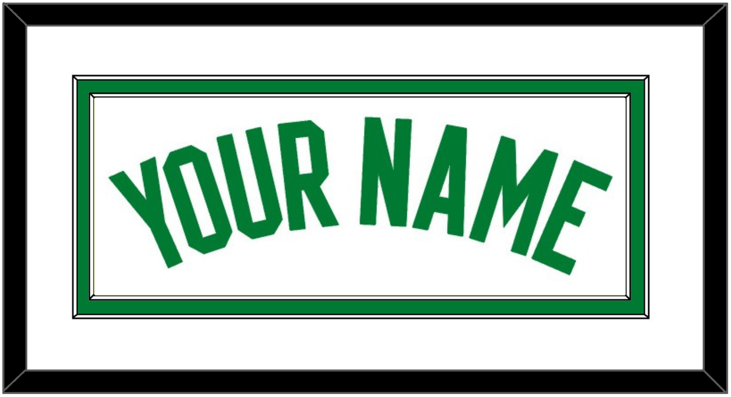 Boston Name - White Association - Signature Tier 1