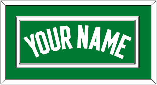 Boston Name - Green Icon - Signature Tier 2
