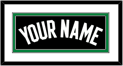 Boston Name - Black Statement - Signature Tier 1