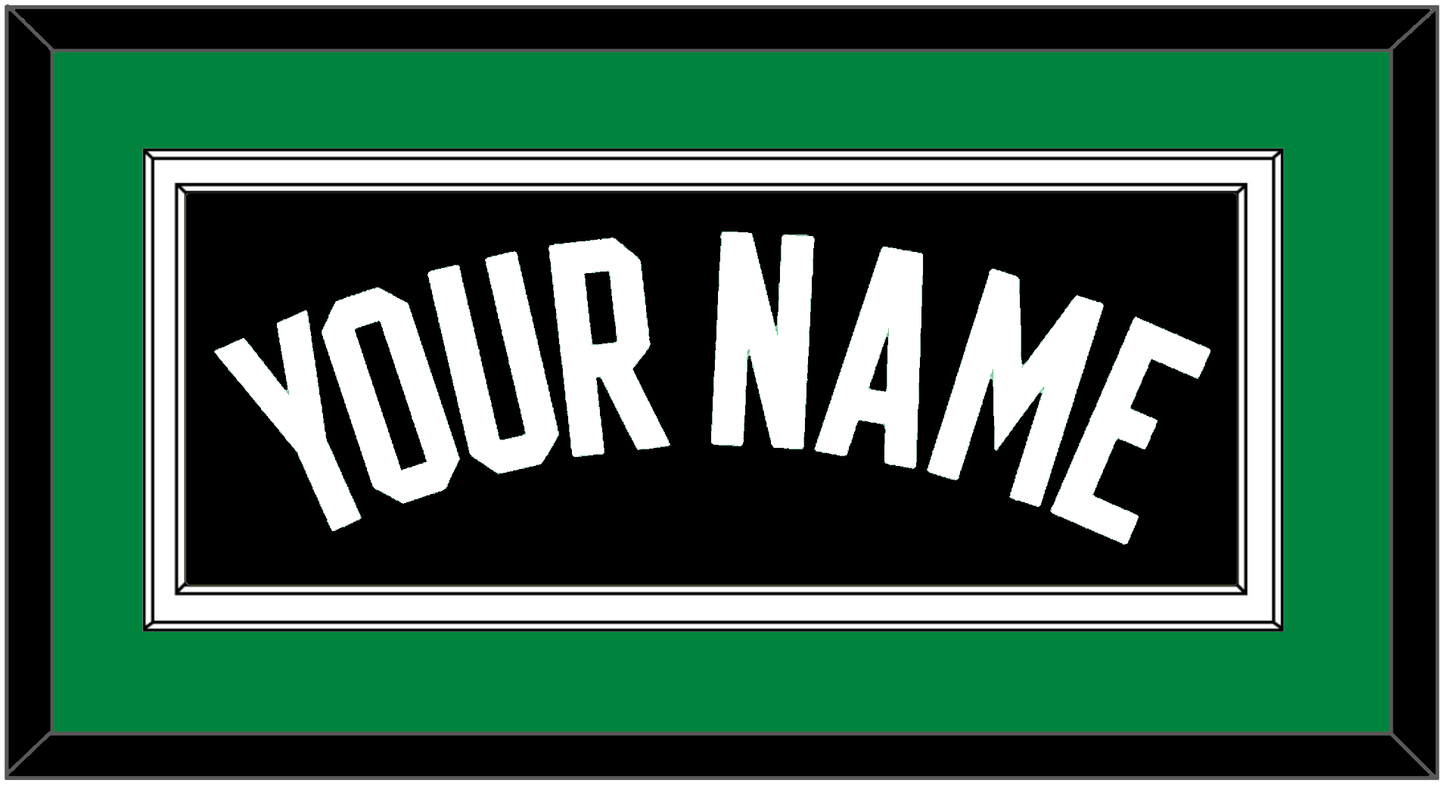 Boston Name - Black Statement - Signature Tier 2
