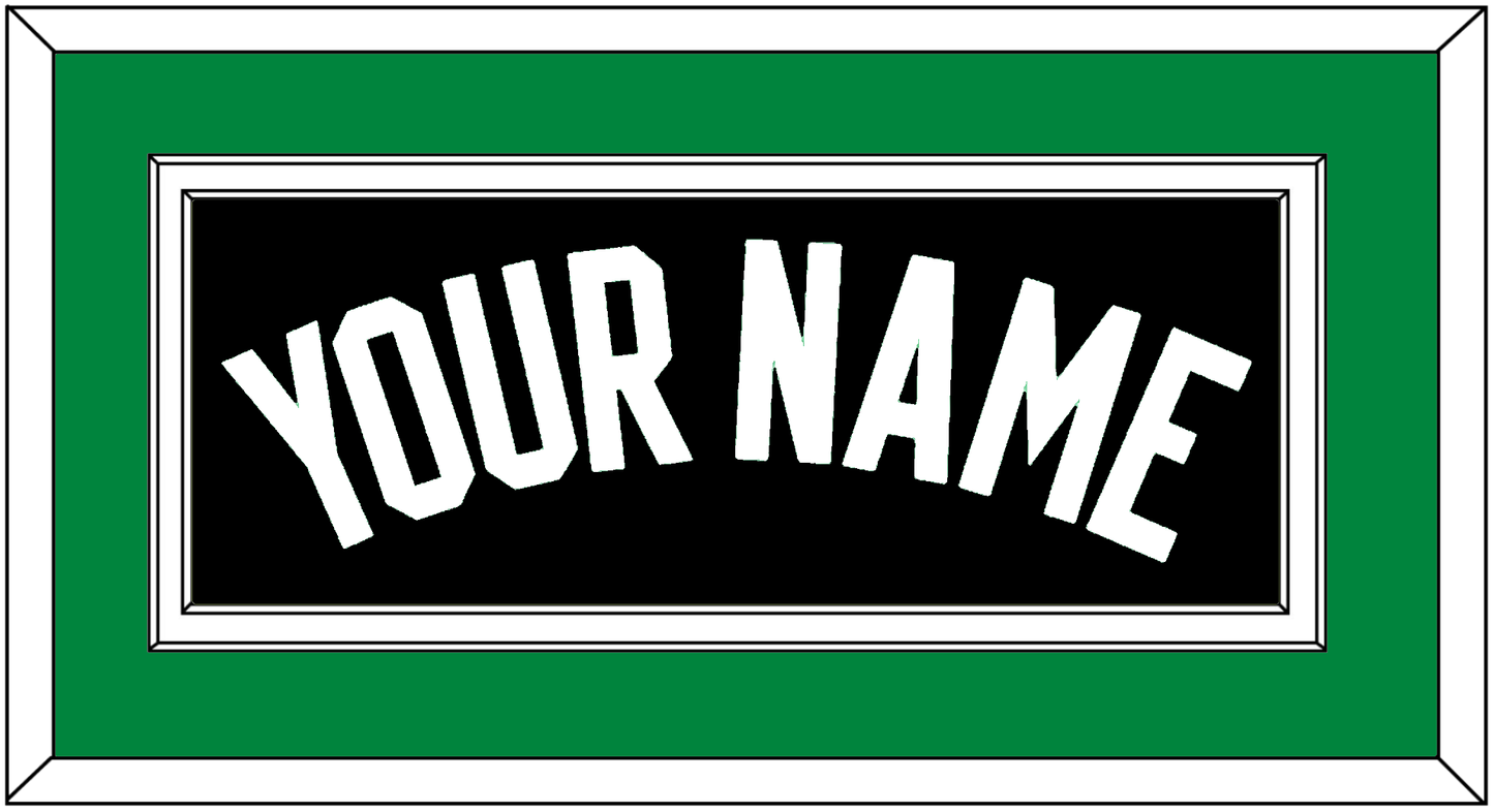 Boston Name - Black Statement - Signature Tier 2