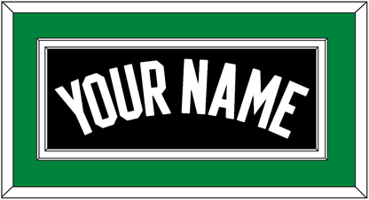 Boston Name - Black Statement - Signature Tier 2