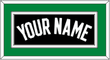 Boston Name - Black Statement - Double Mat 2