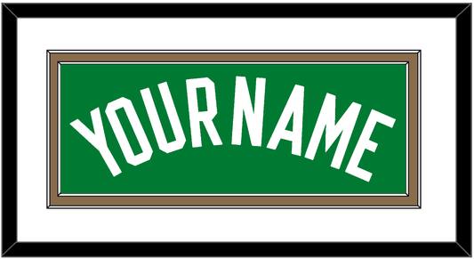 Boston Name - Road Green (1972-2018) - Signature Tier 1