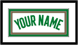 Boston Name - Home White (1972-2018) - Triple Mat 1