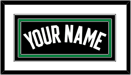 Boston Name - Black Statement - Premier Tier 1