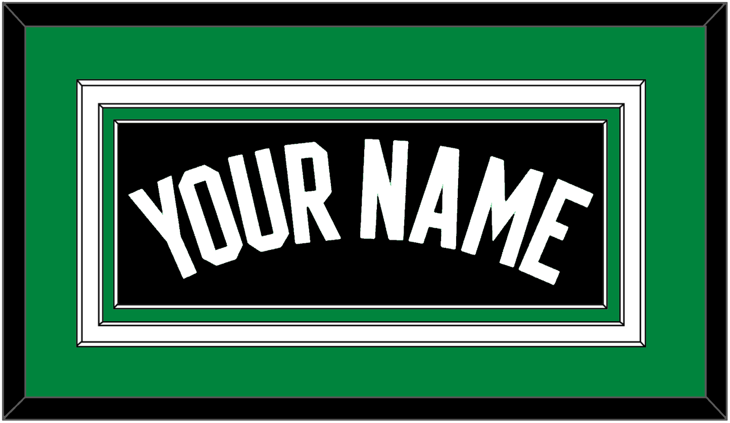 Boston Name - Black Statement - Premier Tier 2