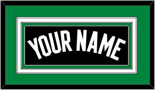 Boston Name - Black Statement - Premier Tier 2