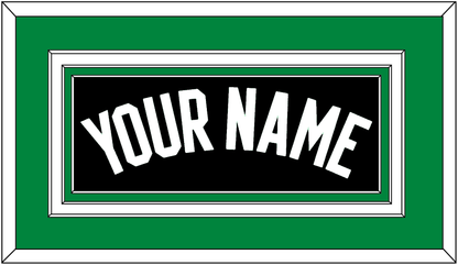 Boston Name - Black Statement - Premier Tier 2