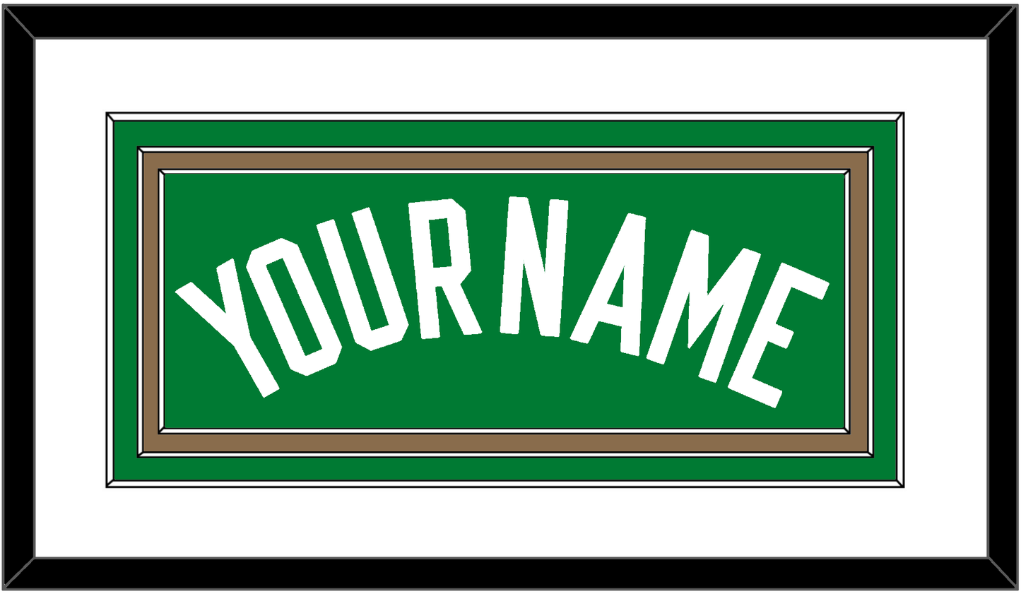Boston Name - Road Green (1972-2018) - Premier Tier 1