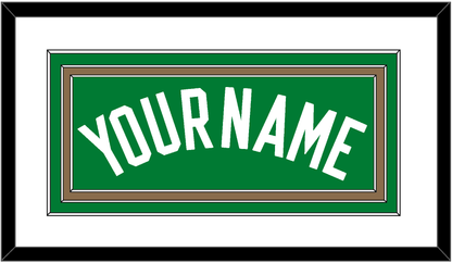 Boston Name - Road Green (1972-2018) - Premier Tier 1