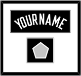 Boston Name & Trophy Patch - Black Statement - Single Mat 1