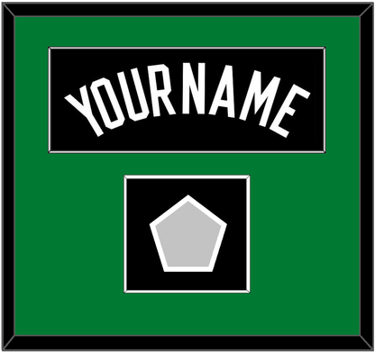 Boston Name & Champions Patch - Black Statement - Essential Tier 2