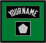 Boston Name & Finals Patch - Black Statement - Single Mat 2