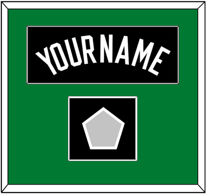 Boston Name & Champions Patch - Black Statement - Essential Tier 2