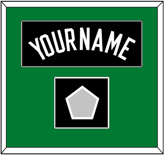 Boston Name & Finals Patch - Black Statement - Essential Tier 2