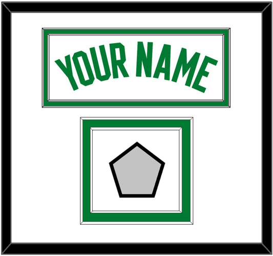 Boston Name & Champions Patch - White Association - Signature Tier 1