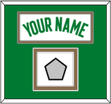Boston Name & Finals Patch - White Association - Double Mat 2