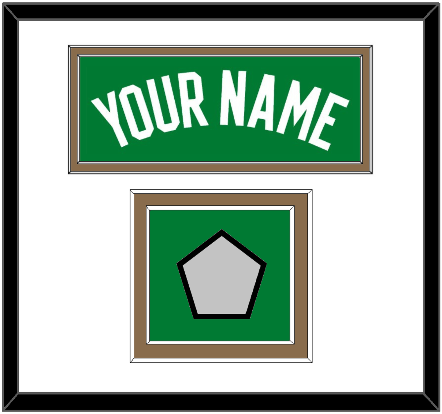 Boston Name & Champions Patch - Green Icon - Signature Tier 1