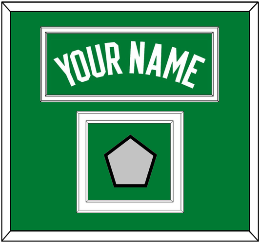 Boston Name & Trophy Patch - Road Green (1972-2018) - Signature Tier 2