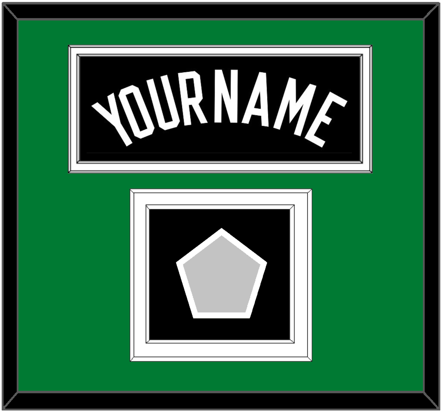 Boston Name & Champions Patch - Black Statement - Signature Tier 2