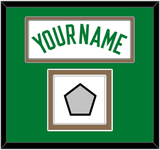 Boston Name & Finals Patch - Home White (1972-2018) - Double Mat 2