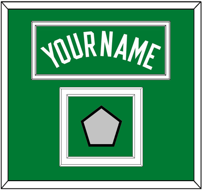 Boston Name & Champions Patch - Road Green (1972-2018) - Signature Tier 2