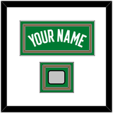 Boston Name & Trophy Patch - Green Icon - Triple Mat 1