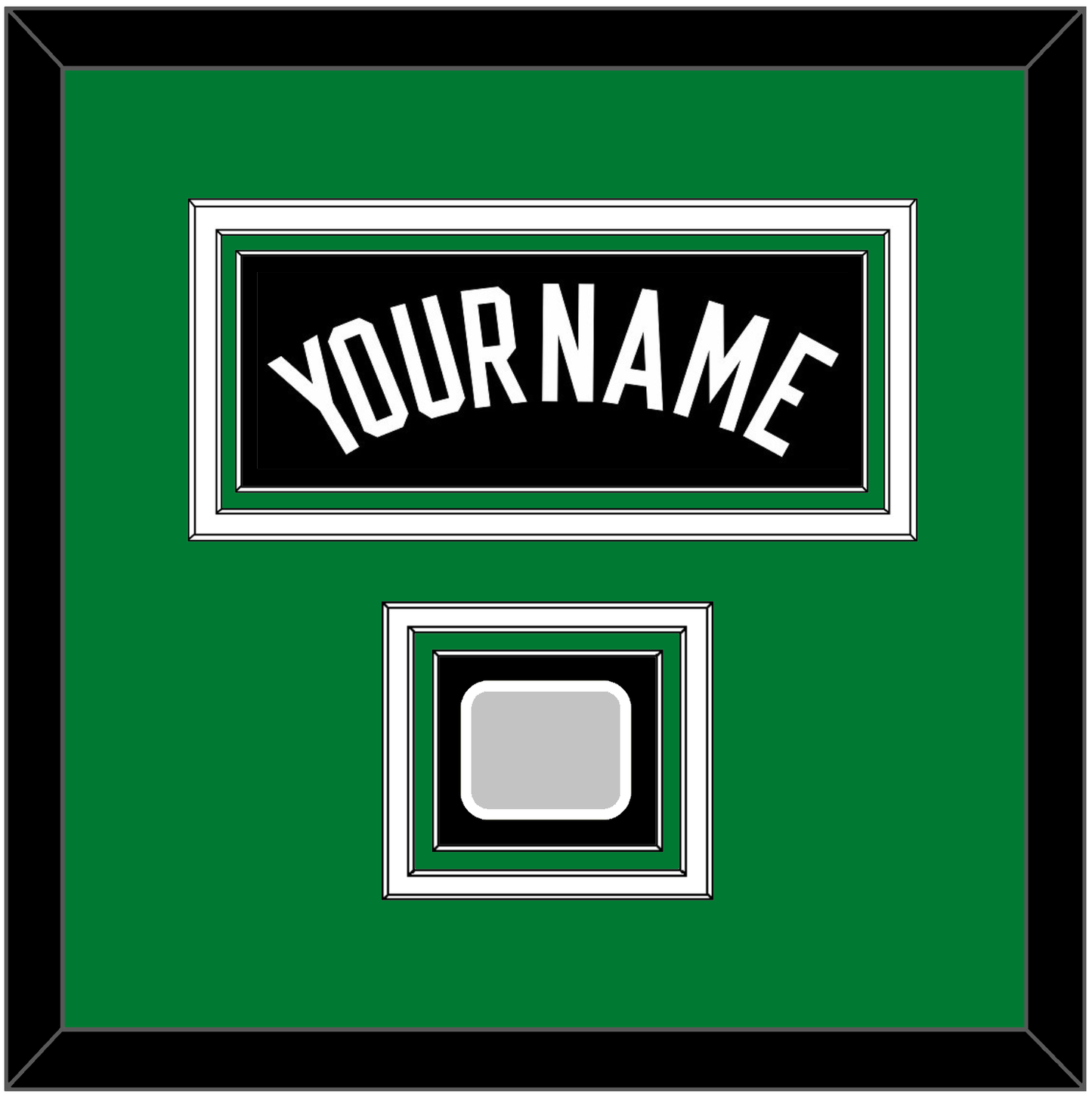 Boston Name & Champions Patch - Black Statement - Premier Tier 2