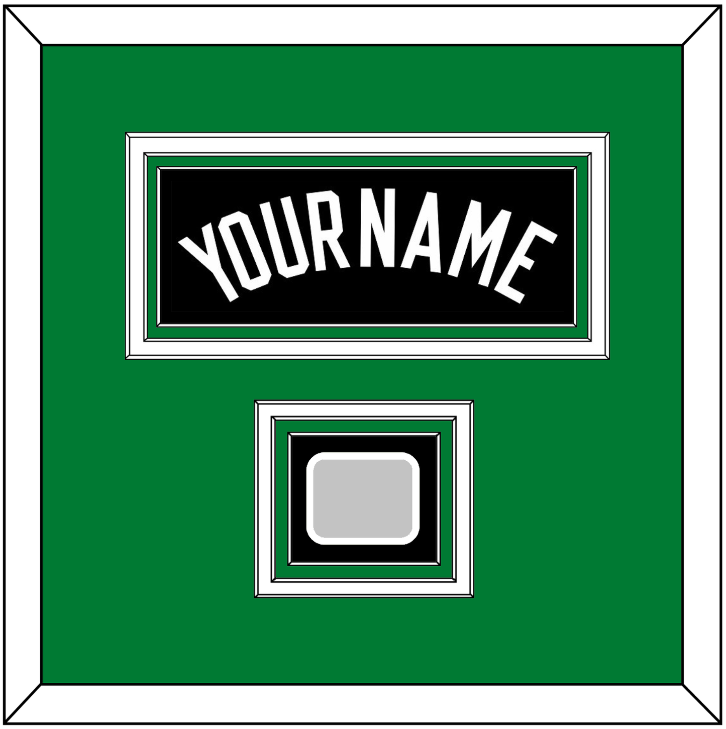 Boston Name & Champions Patch - Black Statement - Premier Tier 2